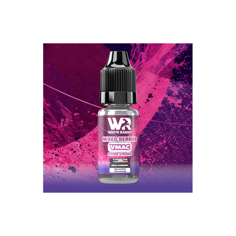 E liquide VMAC Hyper Strong 10ml White Rabbit - Mixed Berries