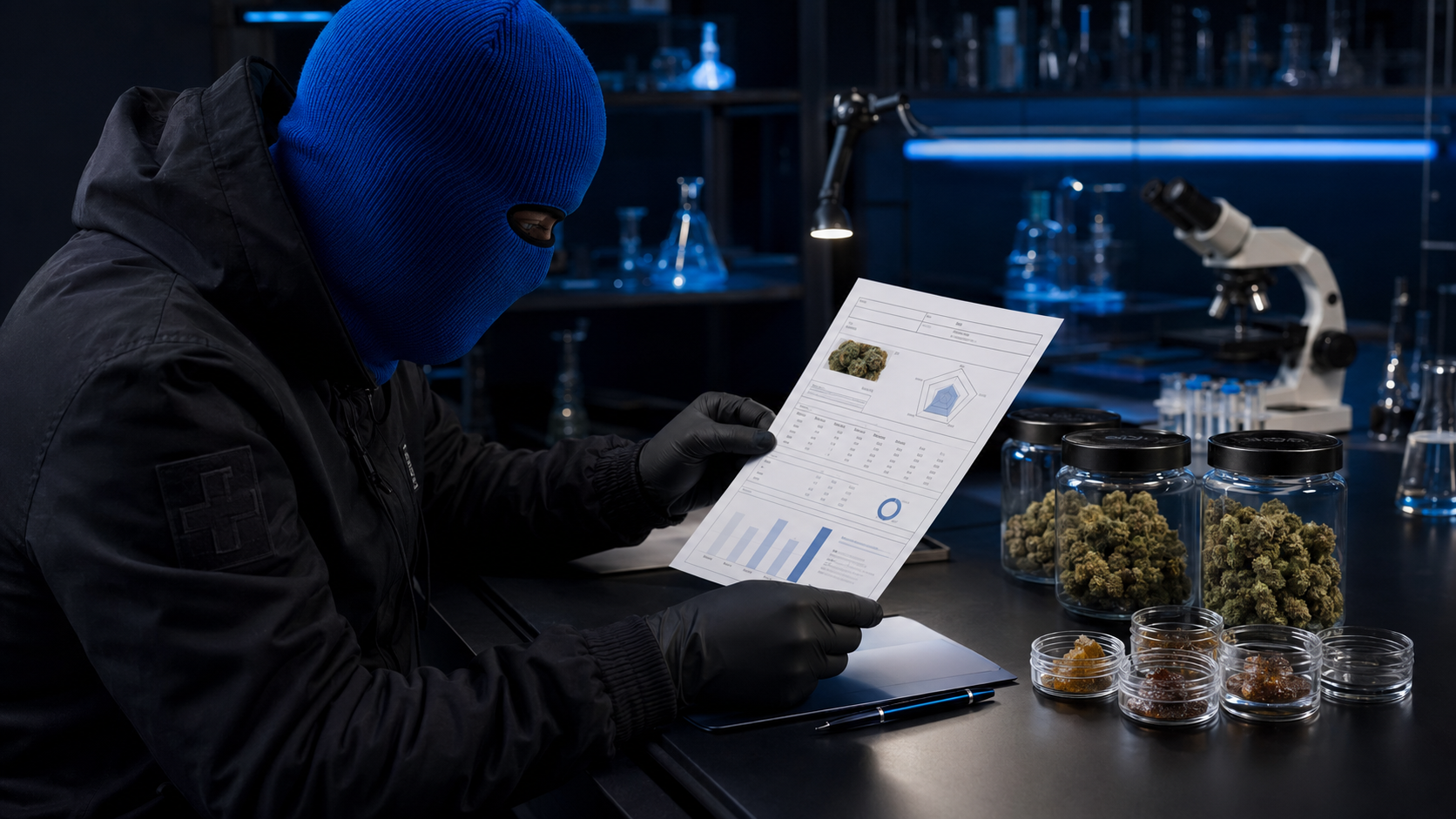 Lecture d’un certificat d’analyse de cannabinoïdes Highweed+