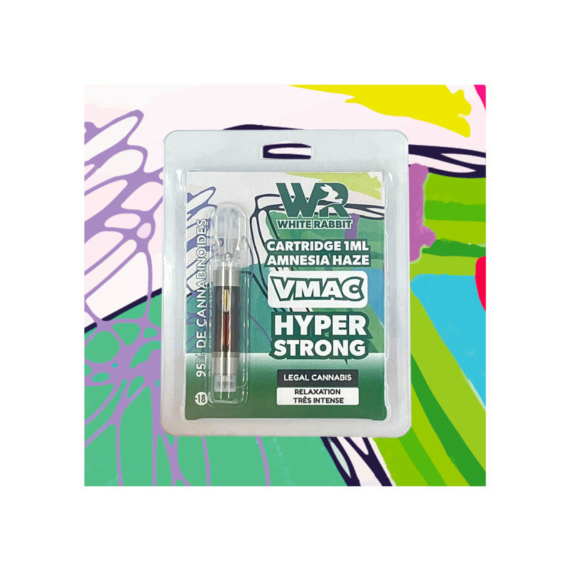 Cartouche VMAC Hyper Strong 1ml White Rabbit - Amnesia Haze